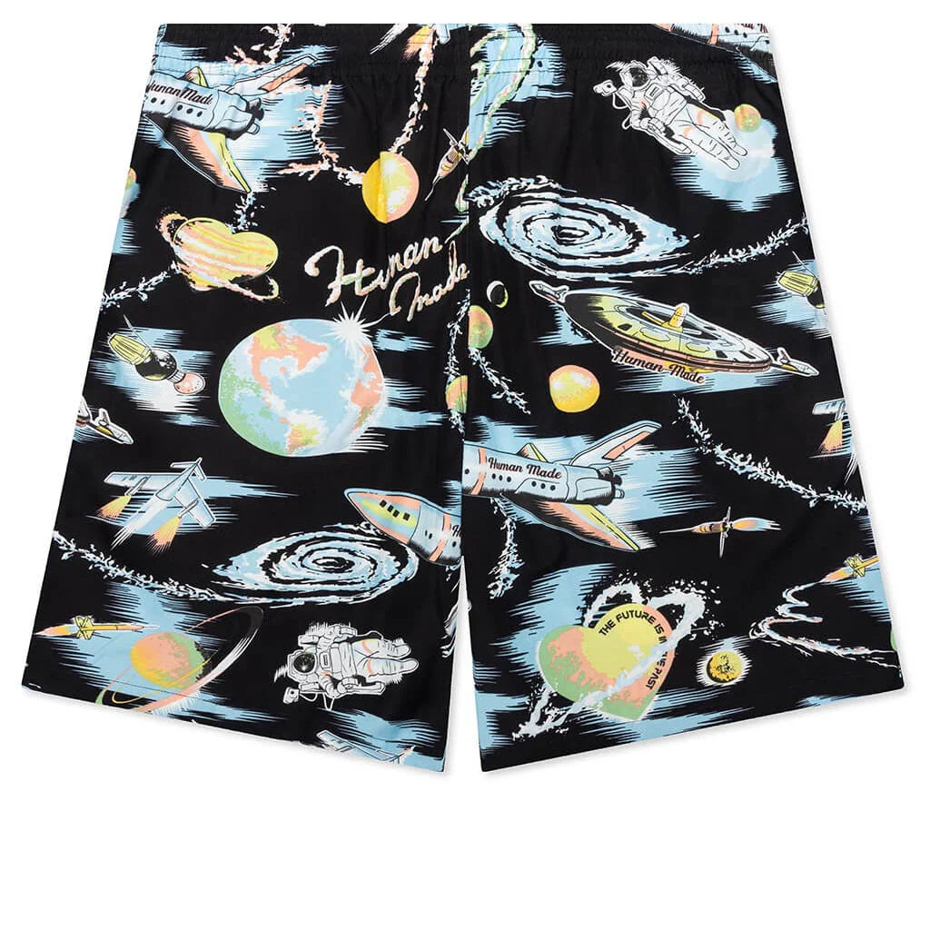 Graphic Shorts Black