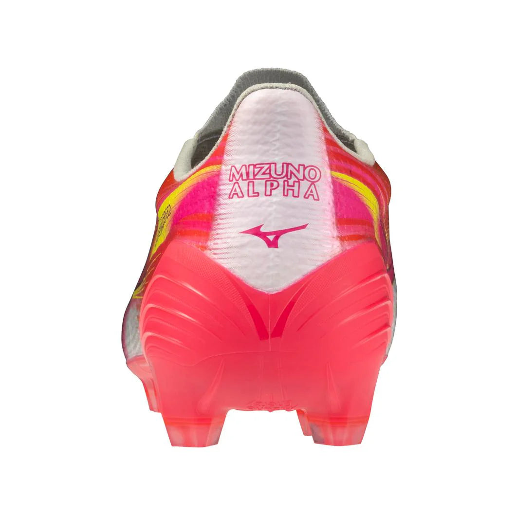 Mizuno Alpha III Elite FG Mens Soccer Cleats White Pink