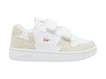 Tenis Lacoste T Clip Blanco y Rosa para Niño