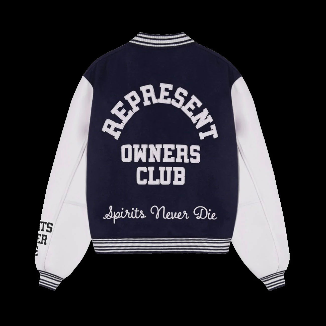 Represent Owners Club Varsity Jacket Midnight Navy