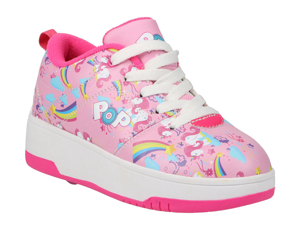 Tenis Patín Heelys Multicolor Unicornio para Niña
