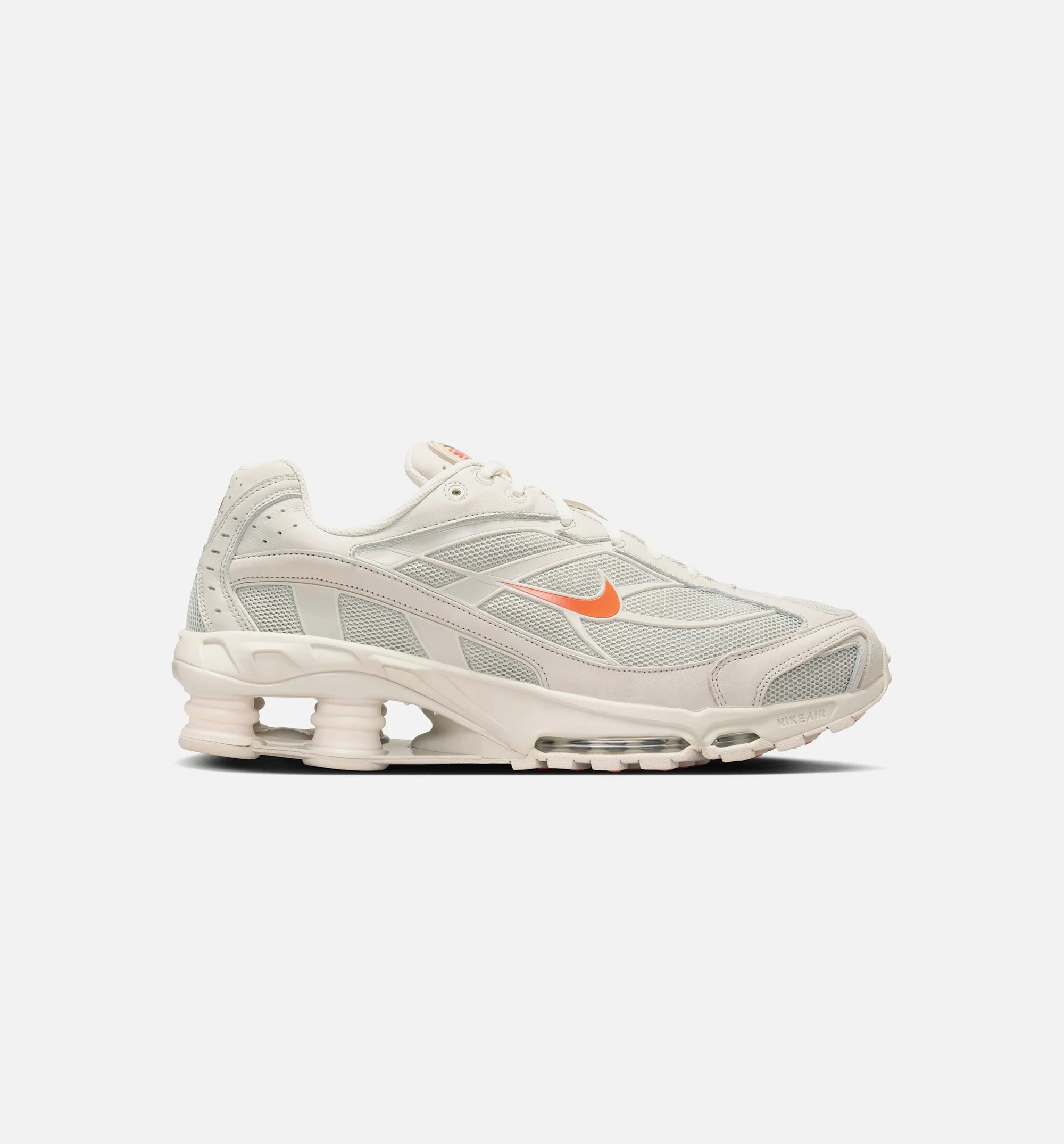 Shox Ride 2 Light Bone Mens Lifestyle Shoe Light Bone Turf Orange