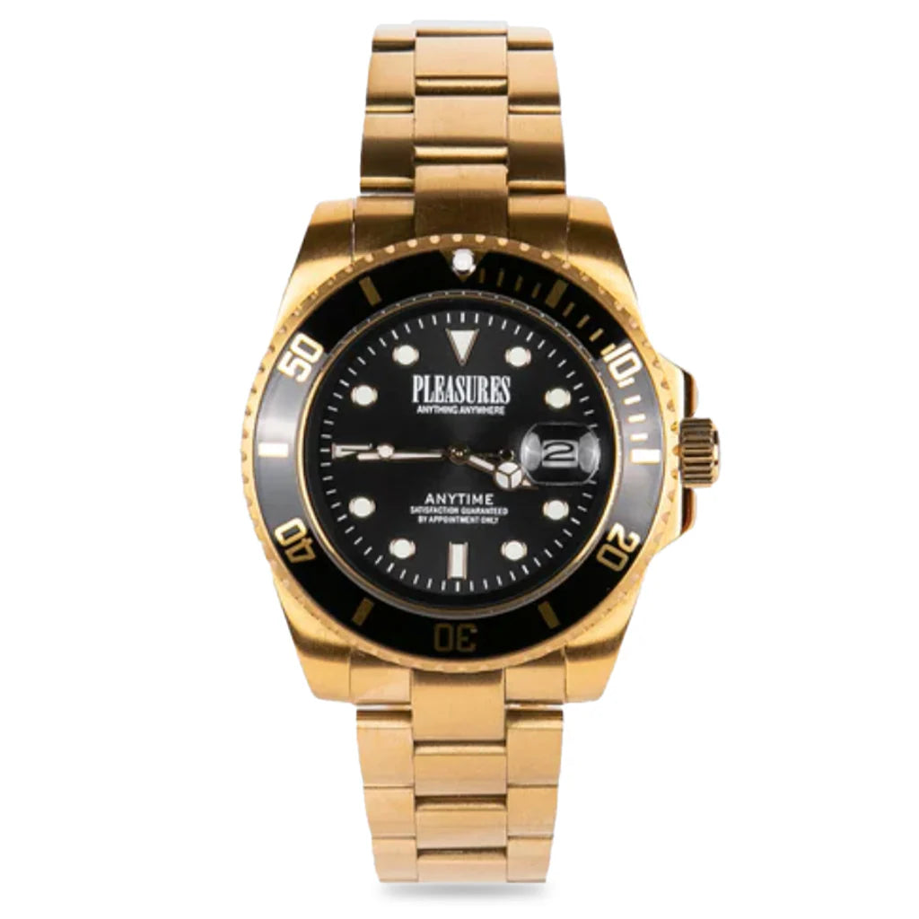 Anytime Watch Gold Black
