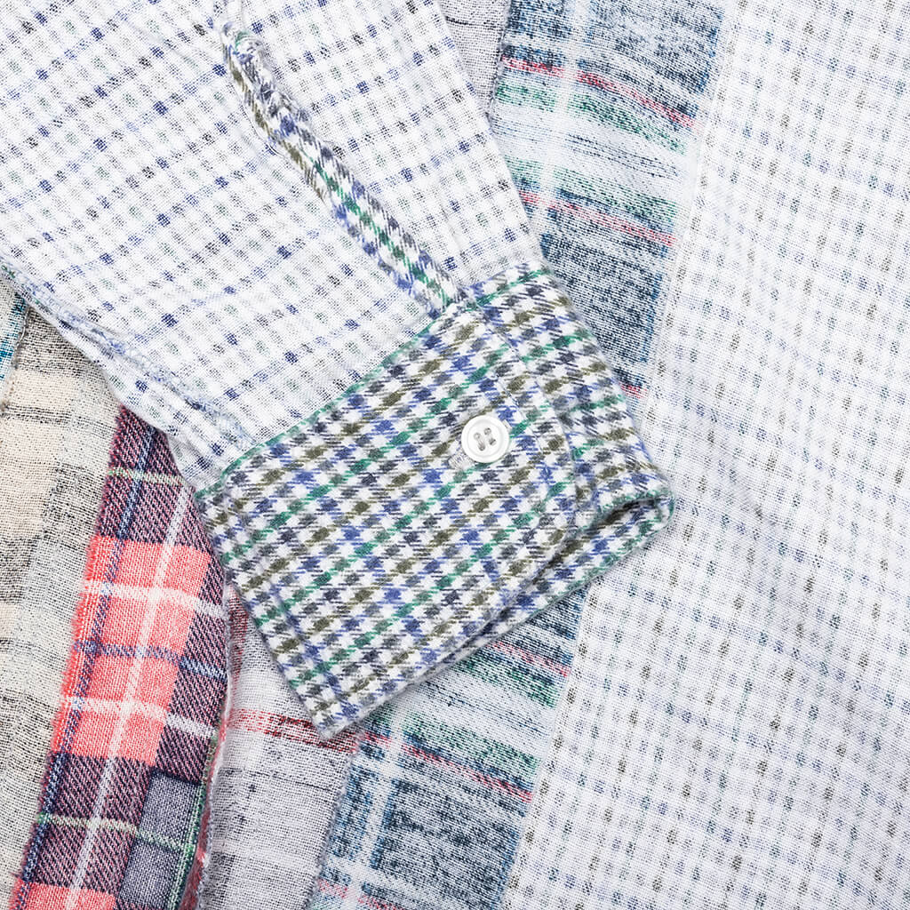 Ribbon Wide IO Flannel Shirt Assorted