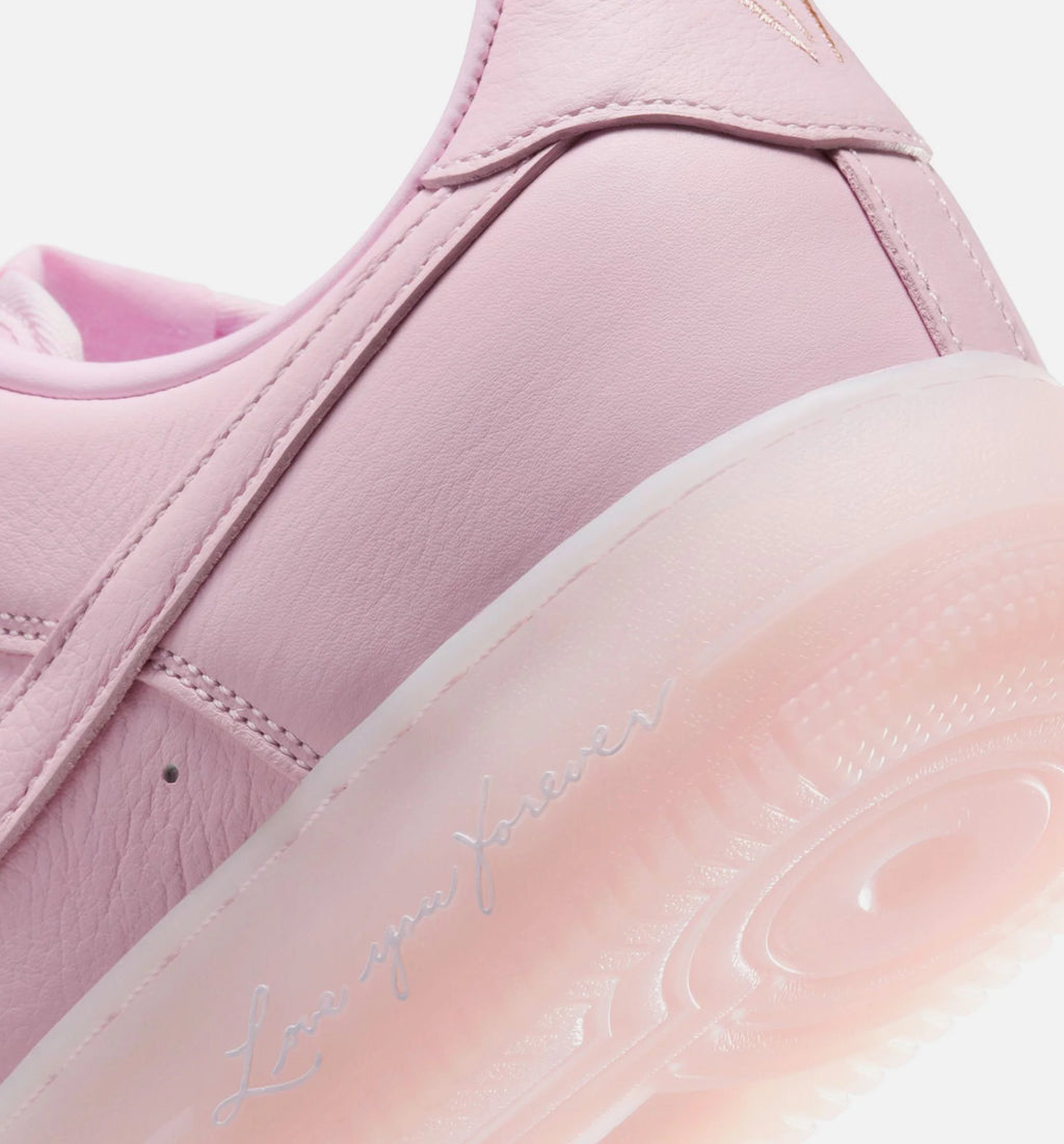 NOCTA x Air Force 1 Low Pink Foam Mens Lifestyle Shoe Pink Foam Cobalt Tint Metallic Silver