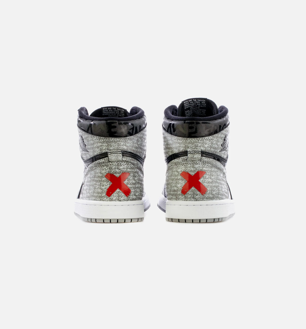 Air Jordan 1 OG Rebellionaire Mens Lifestyle Shoe Black Silver Limit One Per Customer