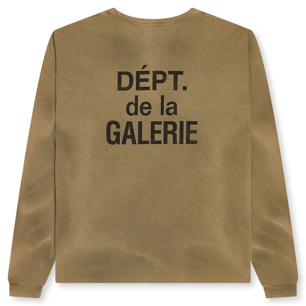 French L S Tee Olive