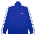 Star Zipped Track Jacket Bluette White