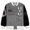 Holiday HTG Letterman Jacket Grey