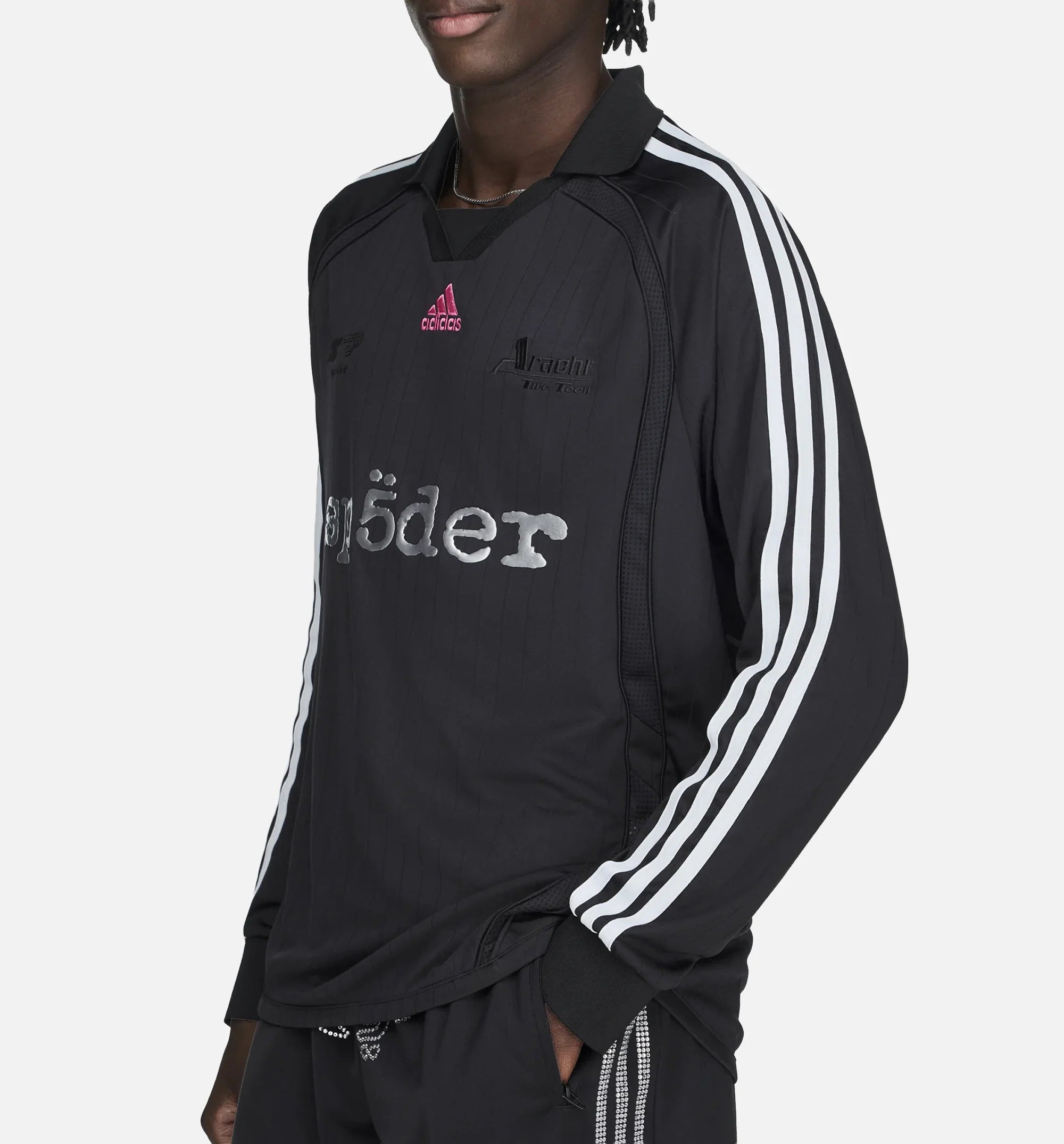 Sp5der Mens Jersey Black