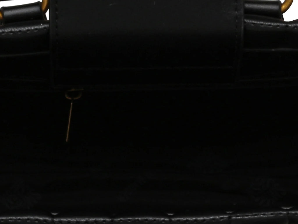 Bolsa Steve Madden Bmassi Negro Dorado para Mujer