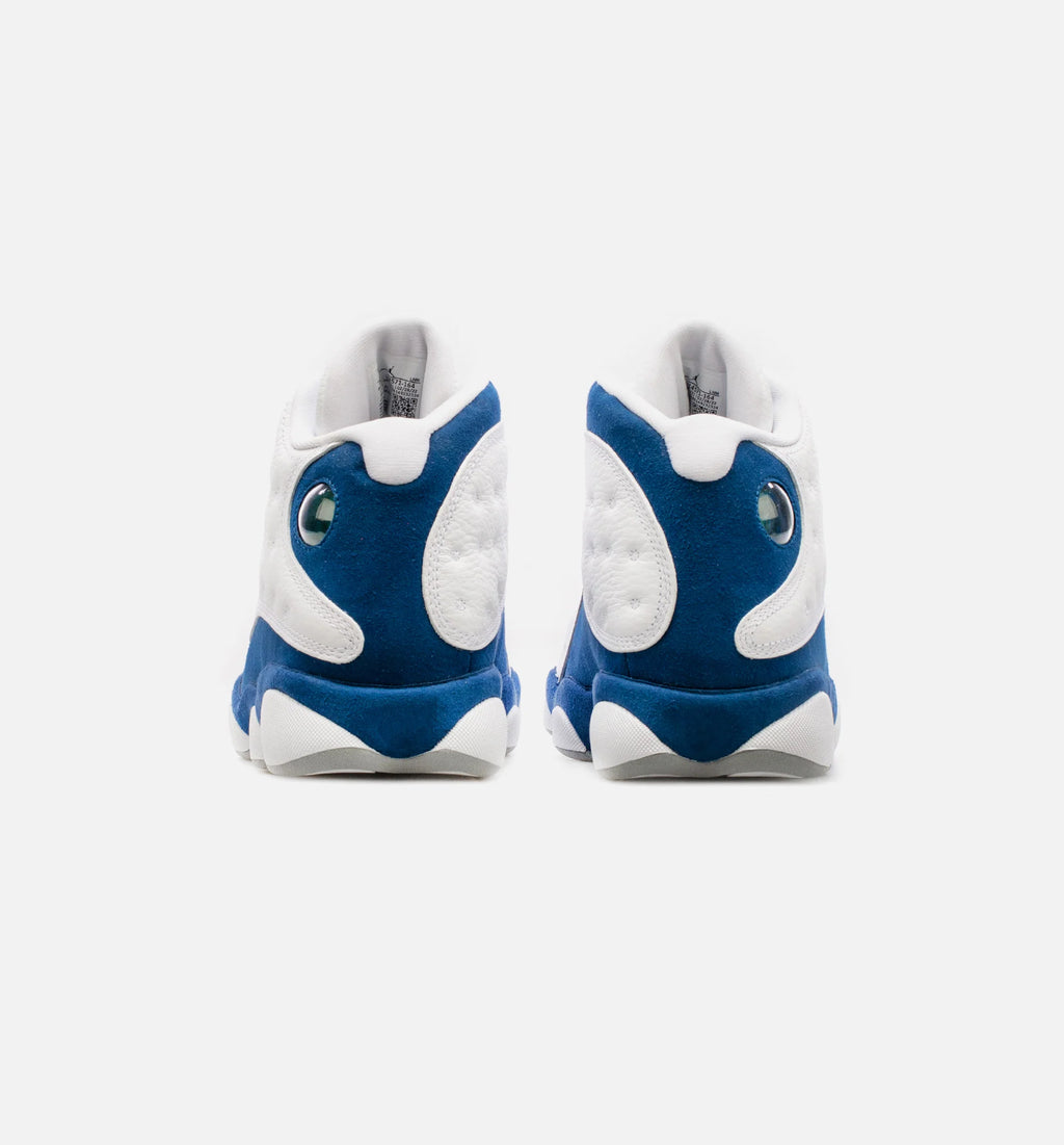 Air Jordan 13 Retro French Blue Mens Lifestyle Shoe White Blue Free Shipping