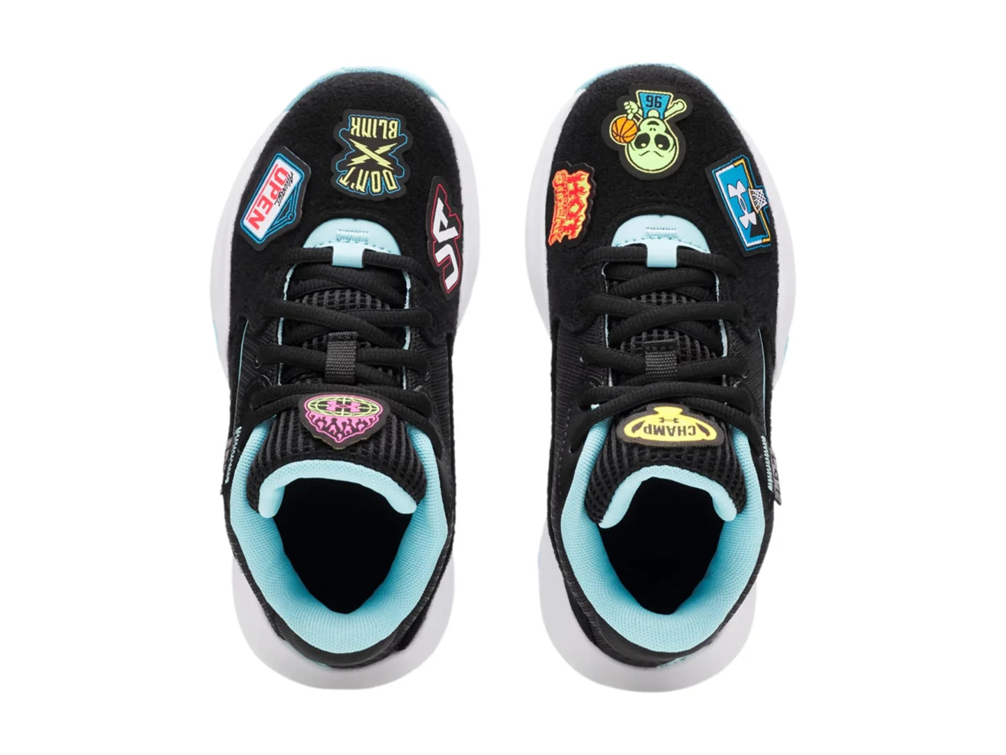 Tenis Under Armour Lockdown 7 Patches Negro para Niño
