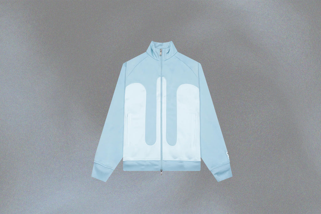 On x IKON Track Jacket Chambray Cascade
