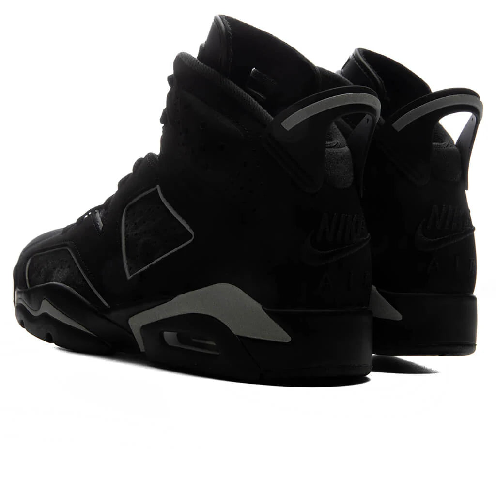 Air Jordan 6 Retro Cap and Gown Black Reflect Silver Black