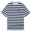 French Tee Navy White Stripe