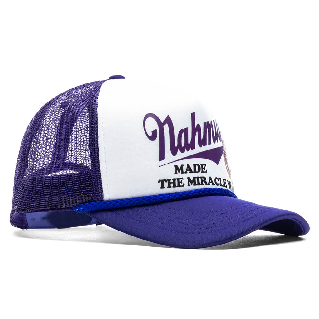 Miracle Way Foam Trucker Hat Grape