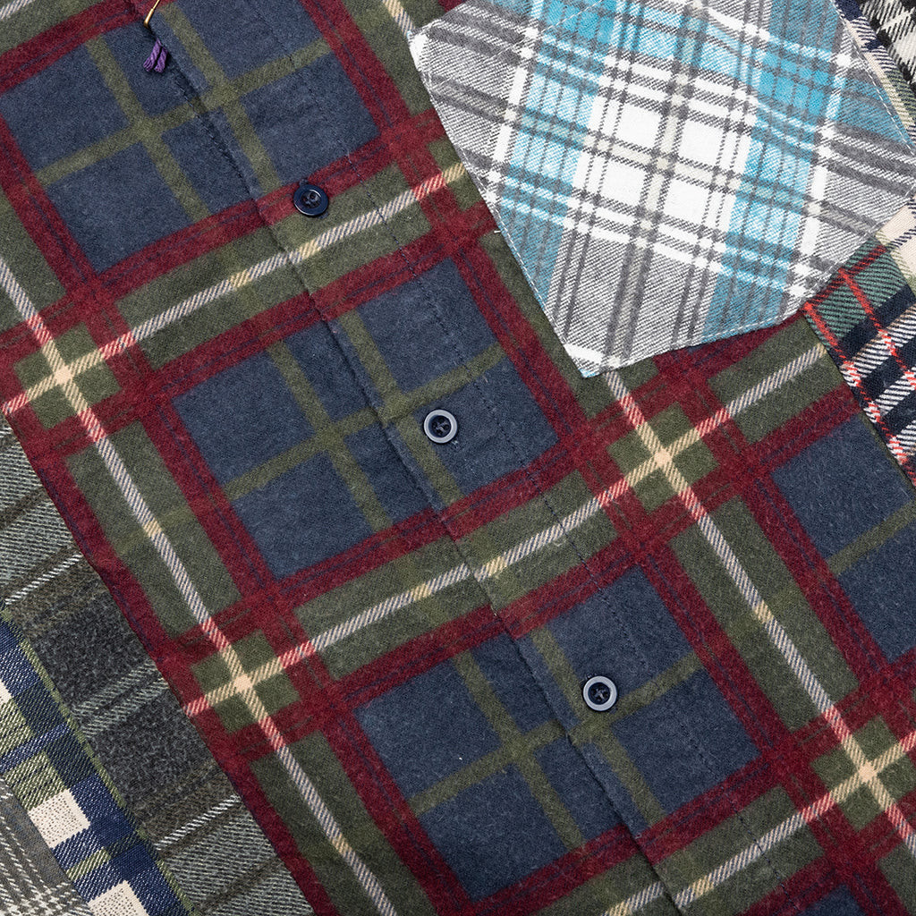 7 Cuts Flannel Shirt Assorted