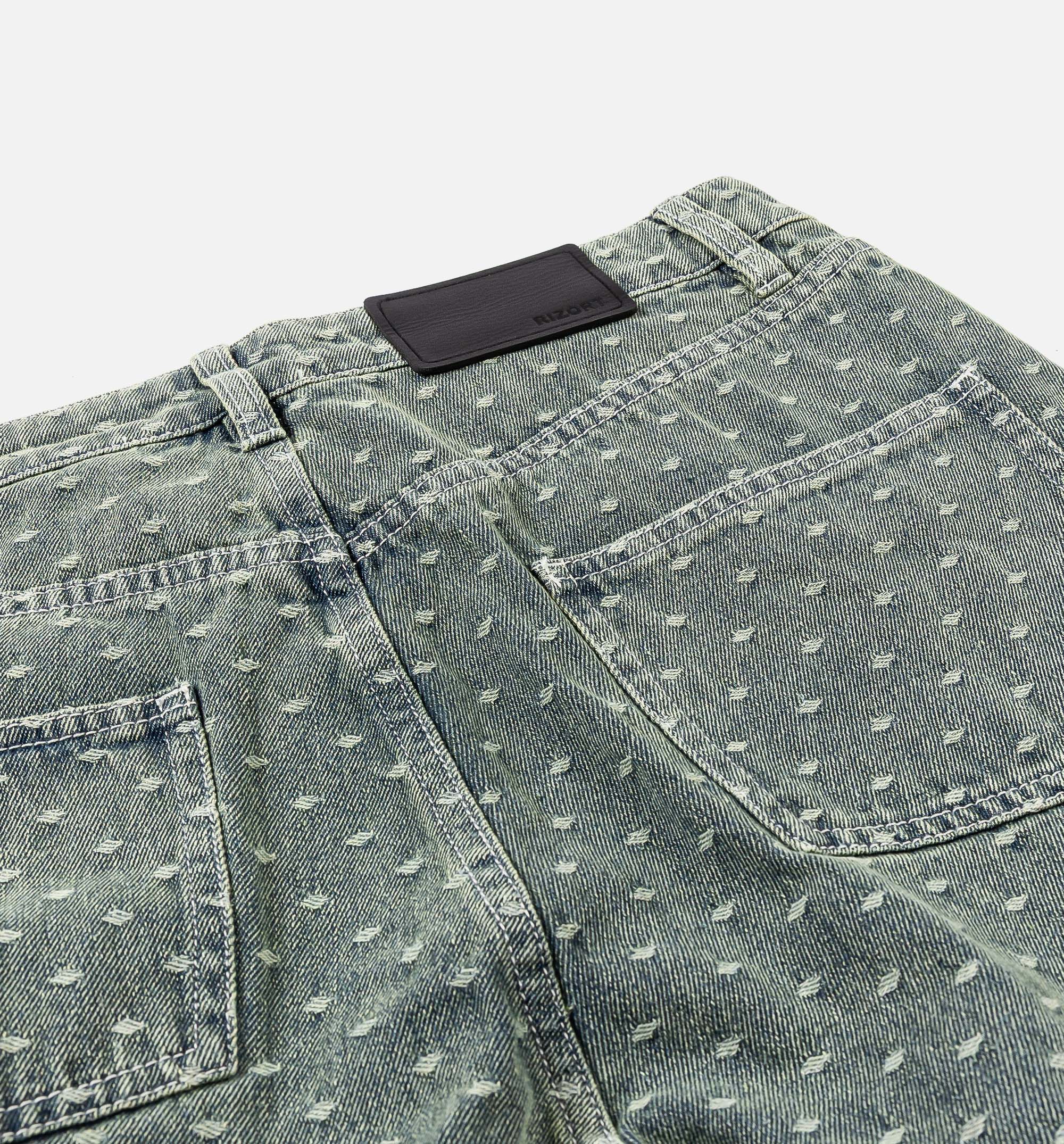Dobby Mens Pant Blue