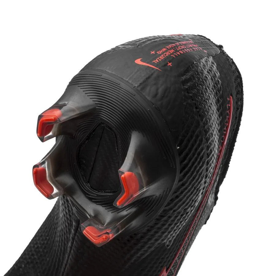 Nike Mercurial Vapor 13 Elite FG Firm Ground Mens Soccer Cleats Black Chile Red Dark Smoke Grey Chile Red
