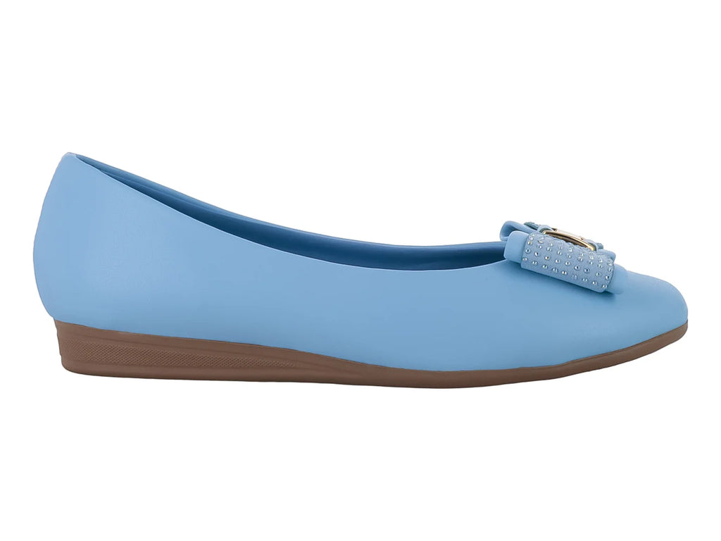Zapatos Ballerinas MELIANA Azul Opalo para Niña