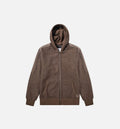 adidas Originals X Wings Horns Wool Full Zip Mens Hoodie Brown Brown