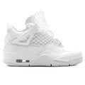 Womens Air Jordan 4 Net White Phantom Metallic Gold