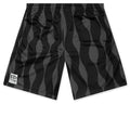 Waved Mesh Shorts Black