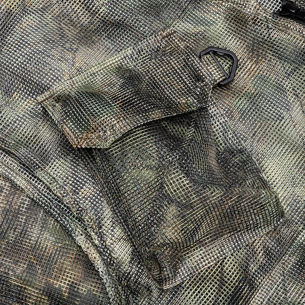 Heavyweight Mesh Bush Trek Vest Camo
