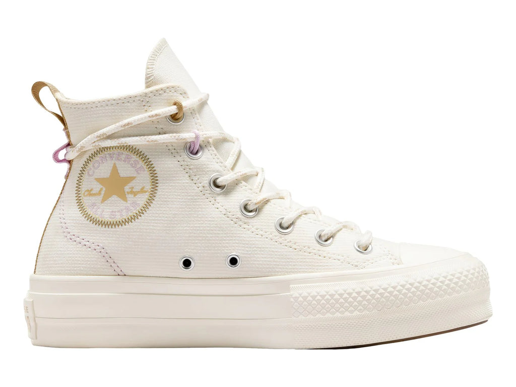 Tenis Converse Chuck Taylor All Star Lift Platform Blancos para Mujer