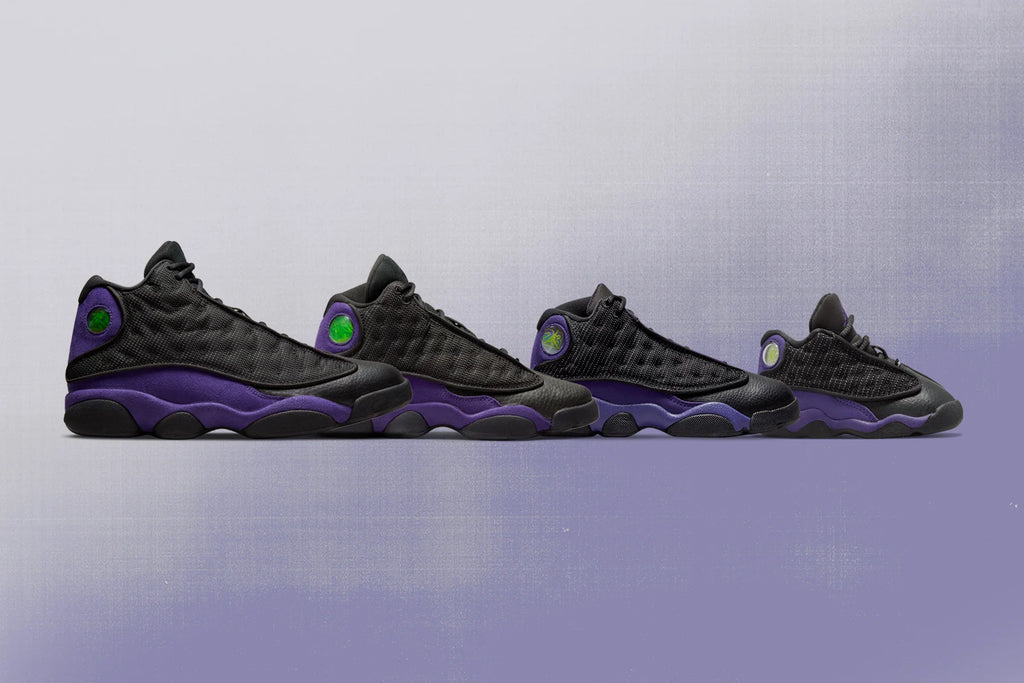 Air Jordan 13 Retro Court Purple Black Court Purple