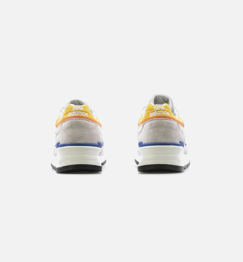 997 Made In USA Mens Lifestyle Shoe Grey Orange