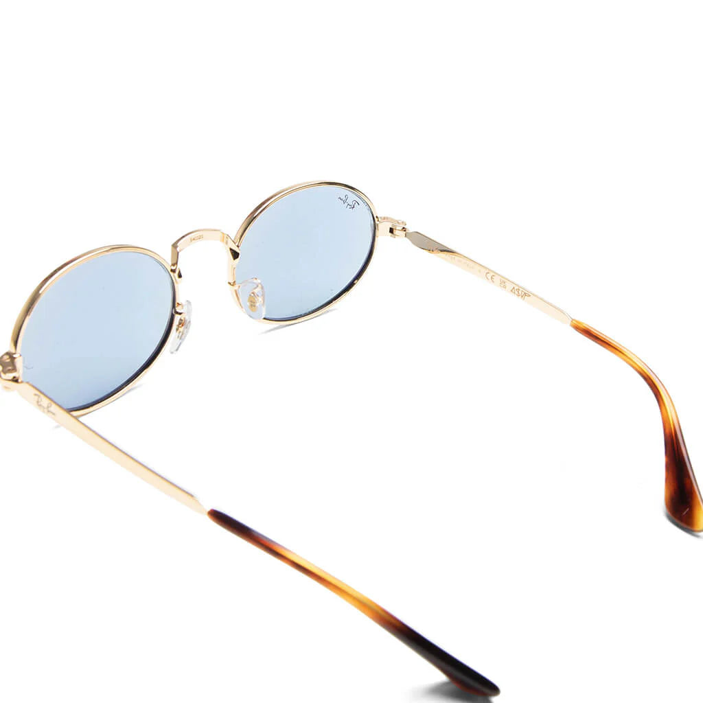 Ray Ban x AAP Rocky Bold Metals Oval Arista Blue