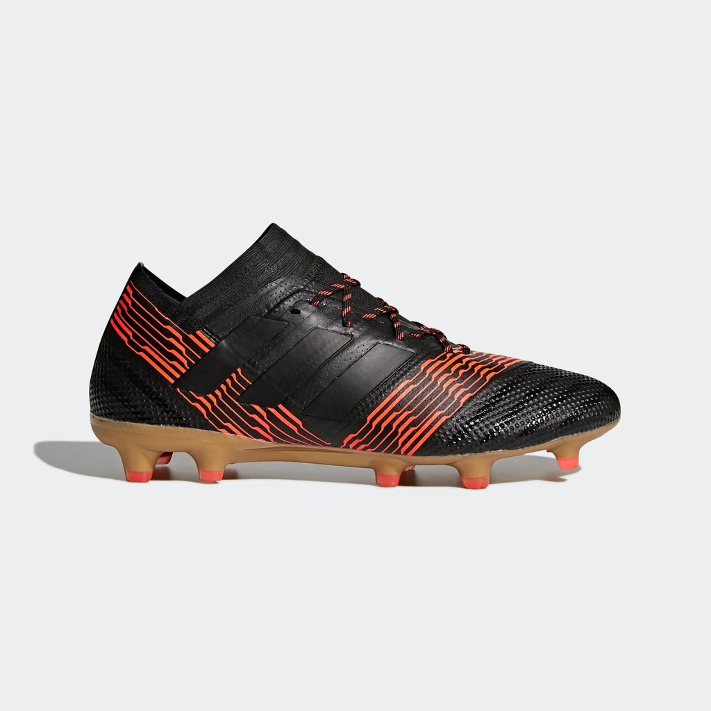 adidas Nemeziz 171 FG Firm Ground Soccer Cleats Black Solar Red
