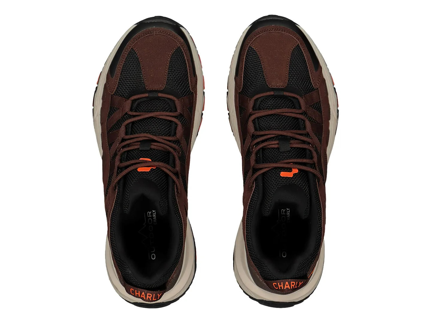 Tenis Charly Café y Negro para Hombre