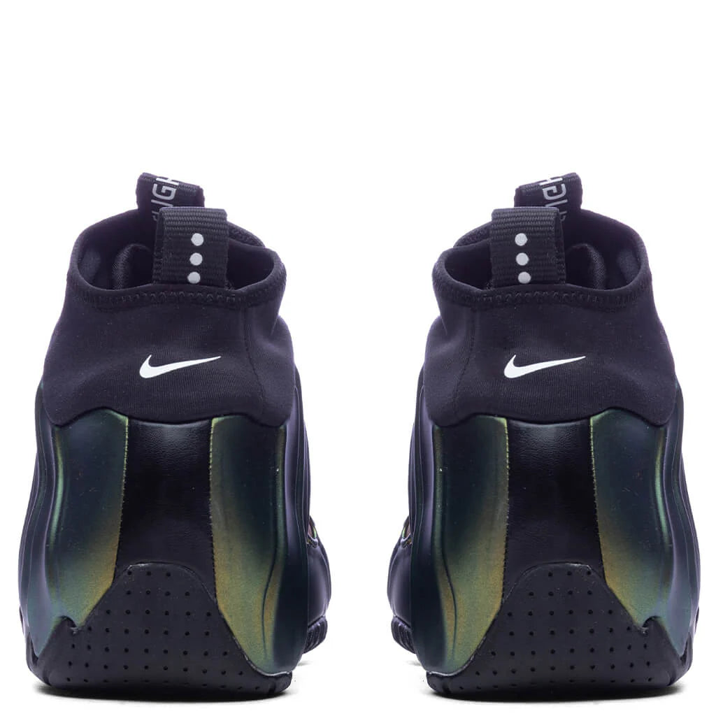 Air Flightposite QS Metallic Gold Black Metallic Silver