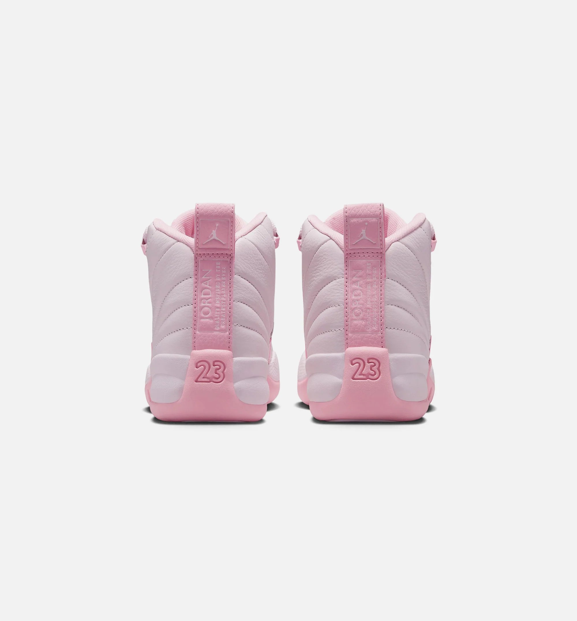 Air Jordan 12 Retro Pearl Pink Grade School Lifestyle Shoe Pearl Pink Medium Soft Pink