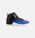 Air Jordan 12 Retro Hyper Royal Womens Lifestyle Shoe Black Blue Free Shipping