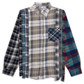 7 Cuts Flannel Shirt Assorted