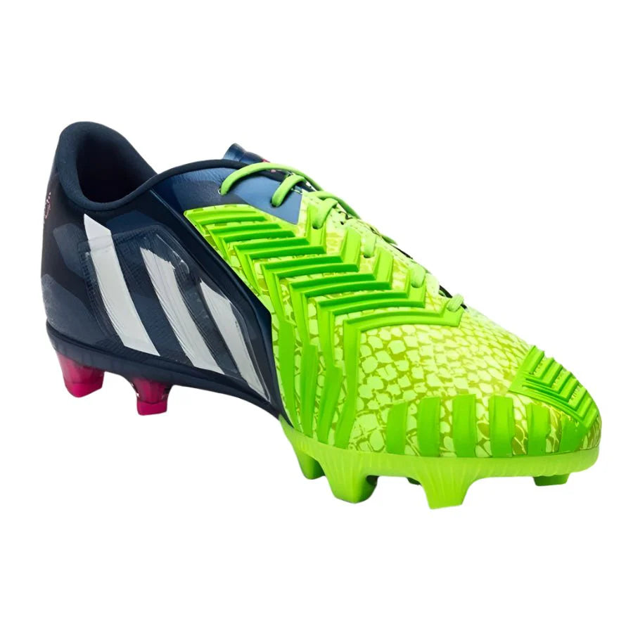 adidas Predator Instinct FG Firm Ground Soccer Cleats Rich Blue White Neon Green