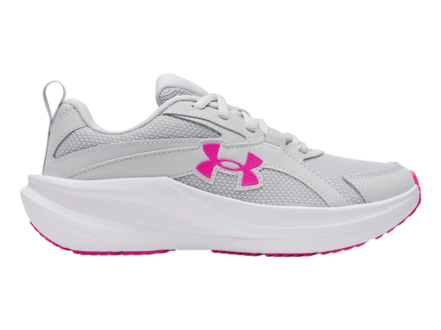 Tenis Under Armour Assert 11 Gris para Niña