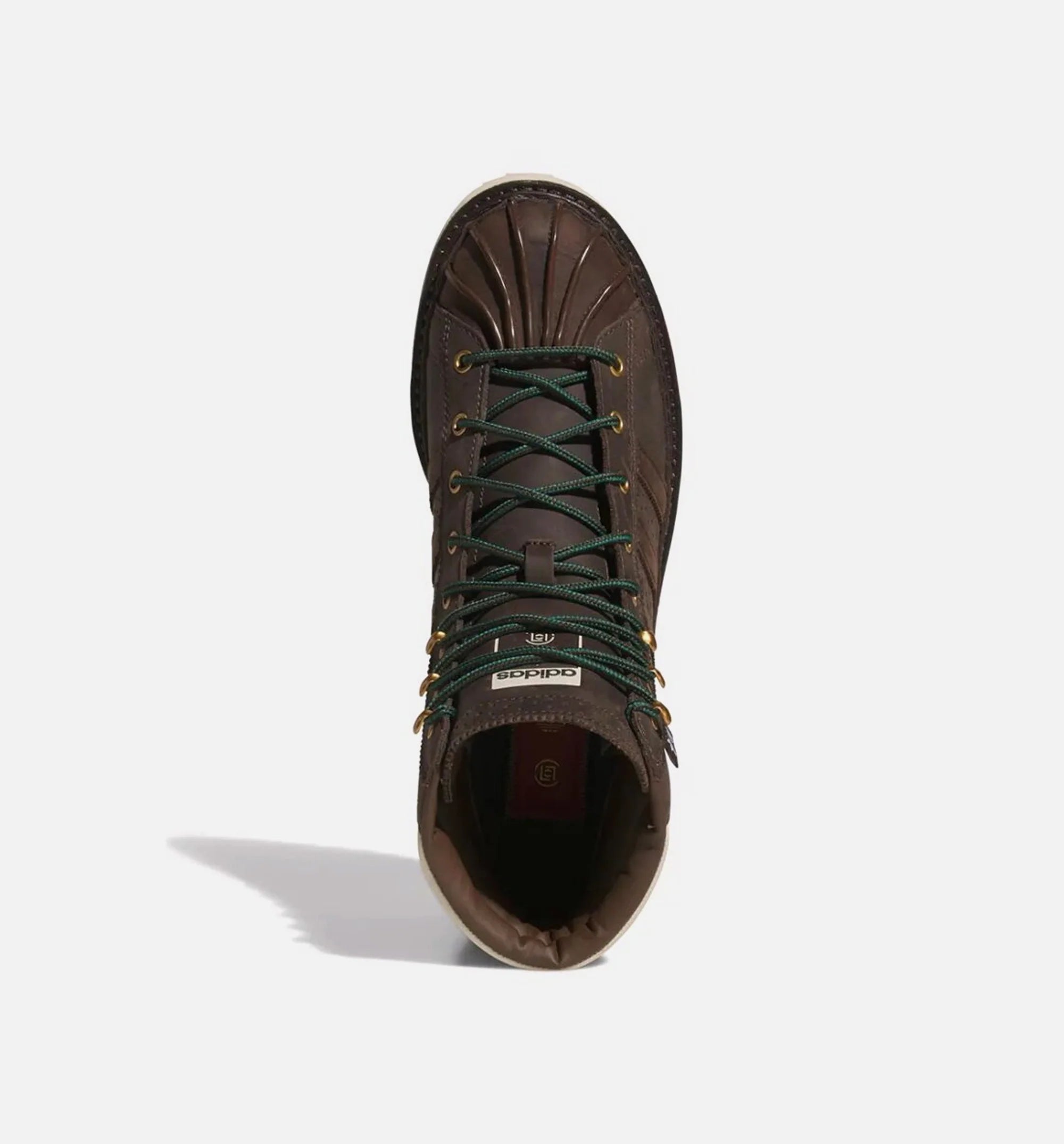 Clot x Adidas Pro Model Mens Lifestyle Boot Dark Brown Wonder Beige Dark Brown