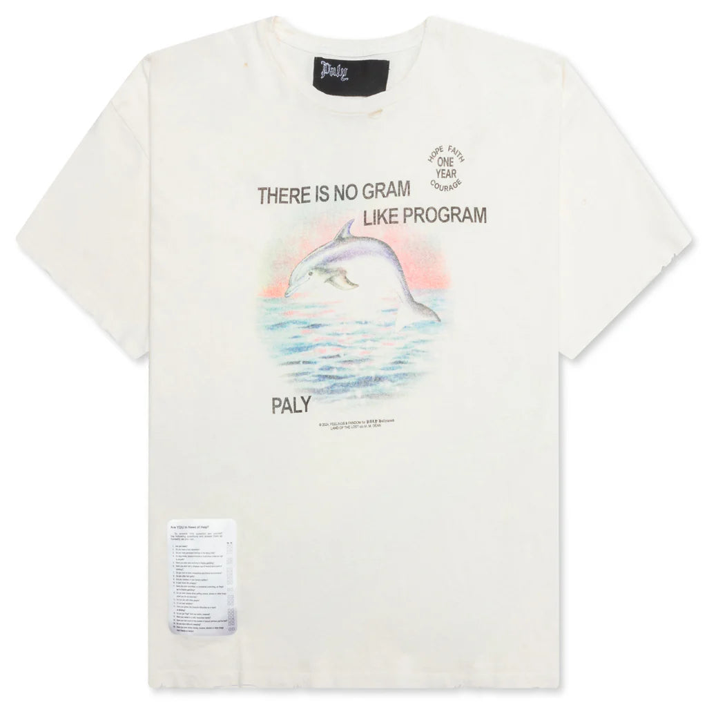 Program Tee Vintage White