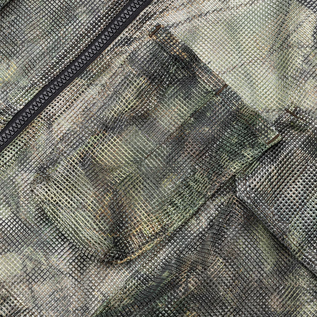 Heavyweight Mesh Bush Trek Vest Camo