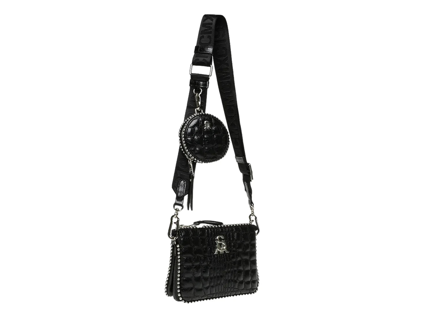 Bolso Crossbody Steve Madden Bramie Negro para Mujer