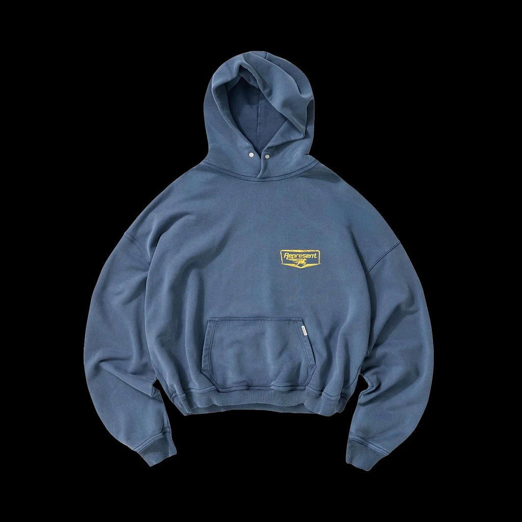 Represent Nothing Faster Hoodie Indigo