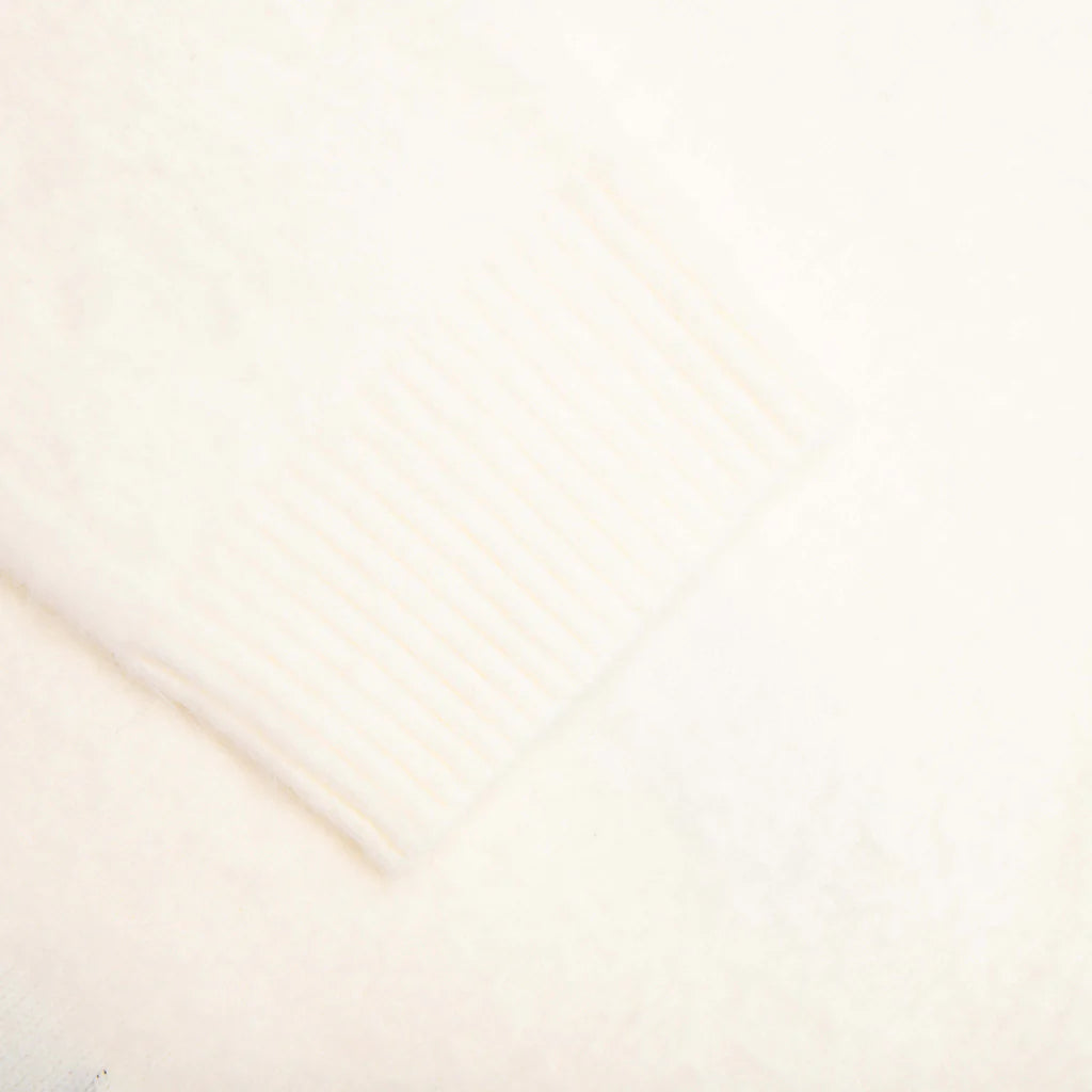 Script Logo Sweater Cream