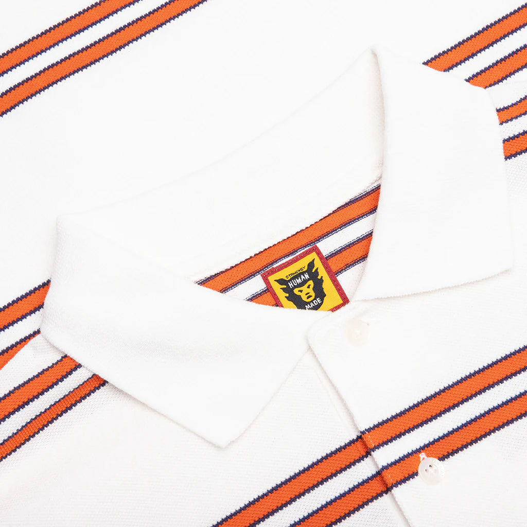 Polo L S Shirt White