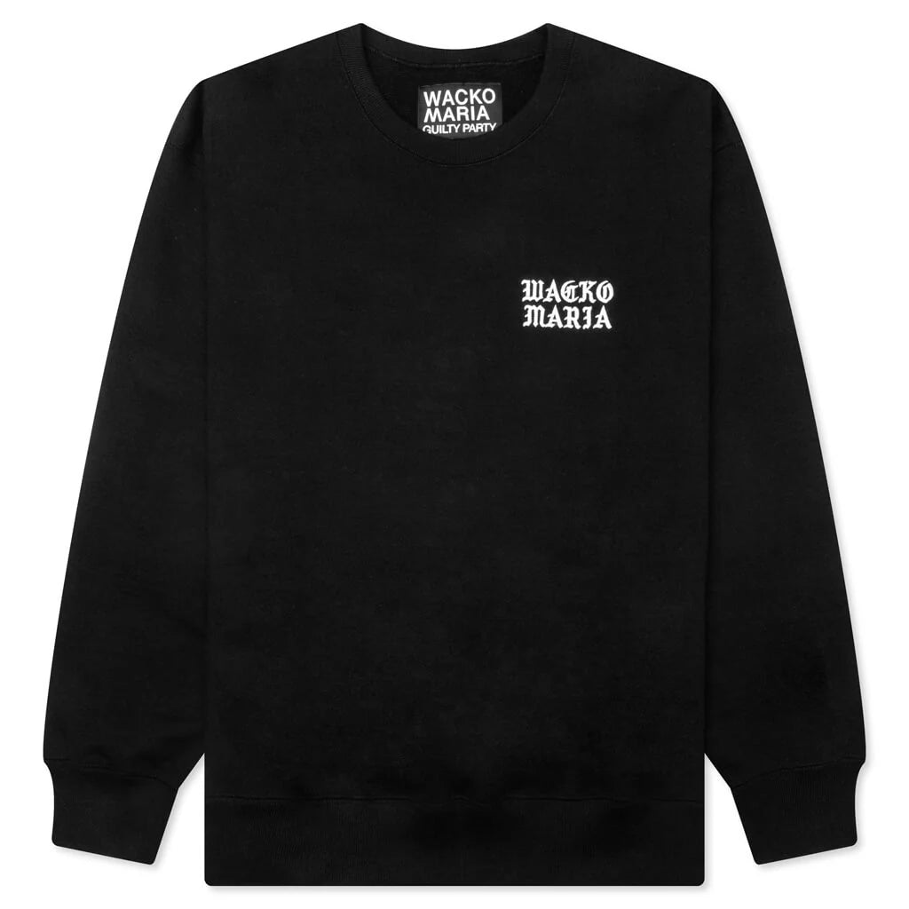Heavy Weight Crewneck Sweat Shirt Type 2 Black