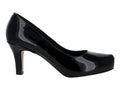 Zapatillas EFE de Charol Negro para Mujer